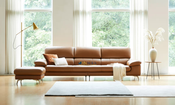 List 10 mẫu ghế sofa văng da thịnh hành phù hợp nhiều không gian