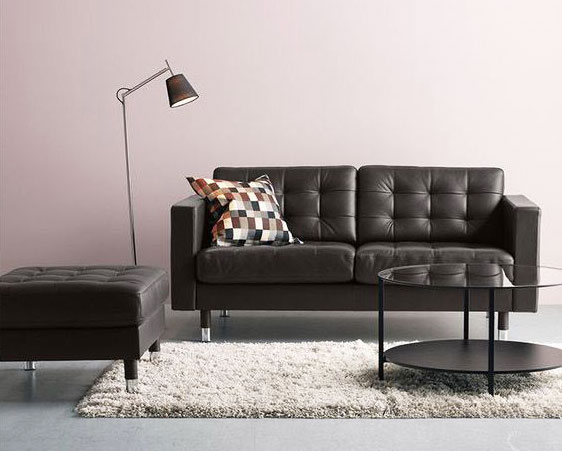 Mẫu sofa da 1m4 cho không gian phòng khách thêm sang trọng